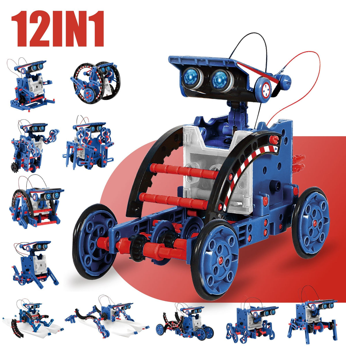 solar robot (12-IN-1) – Sillbird