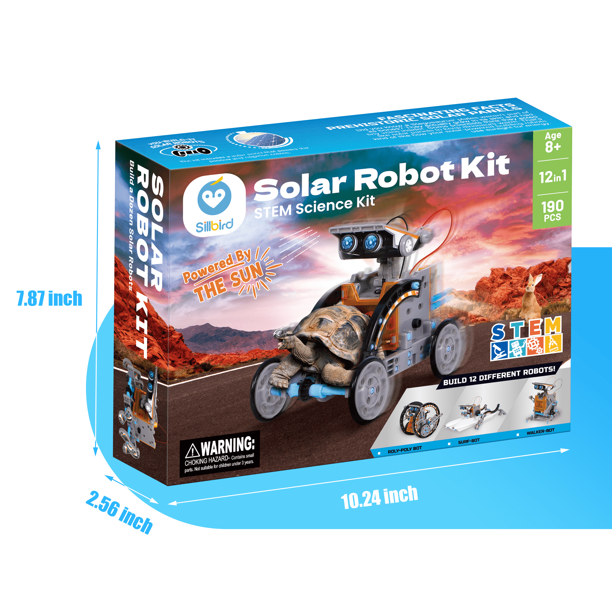 OMWay Solar Robot Speelgoed voor Jongens, Blauw OMWay Solar Robot Speelgoed voor Jongens, Blauw